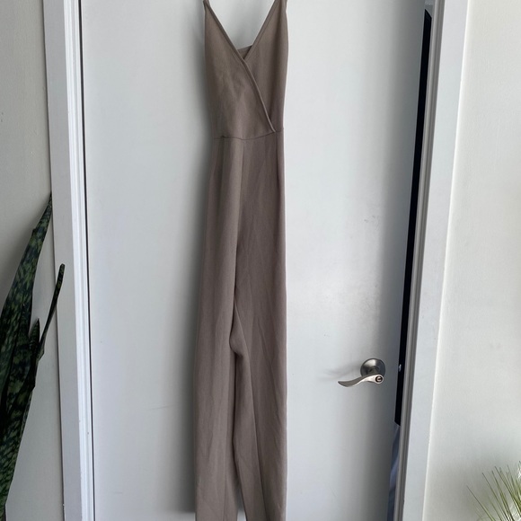 Brown Dressy Romper - Picture 3 of 3